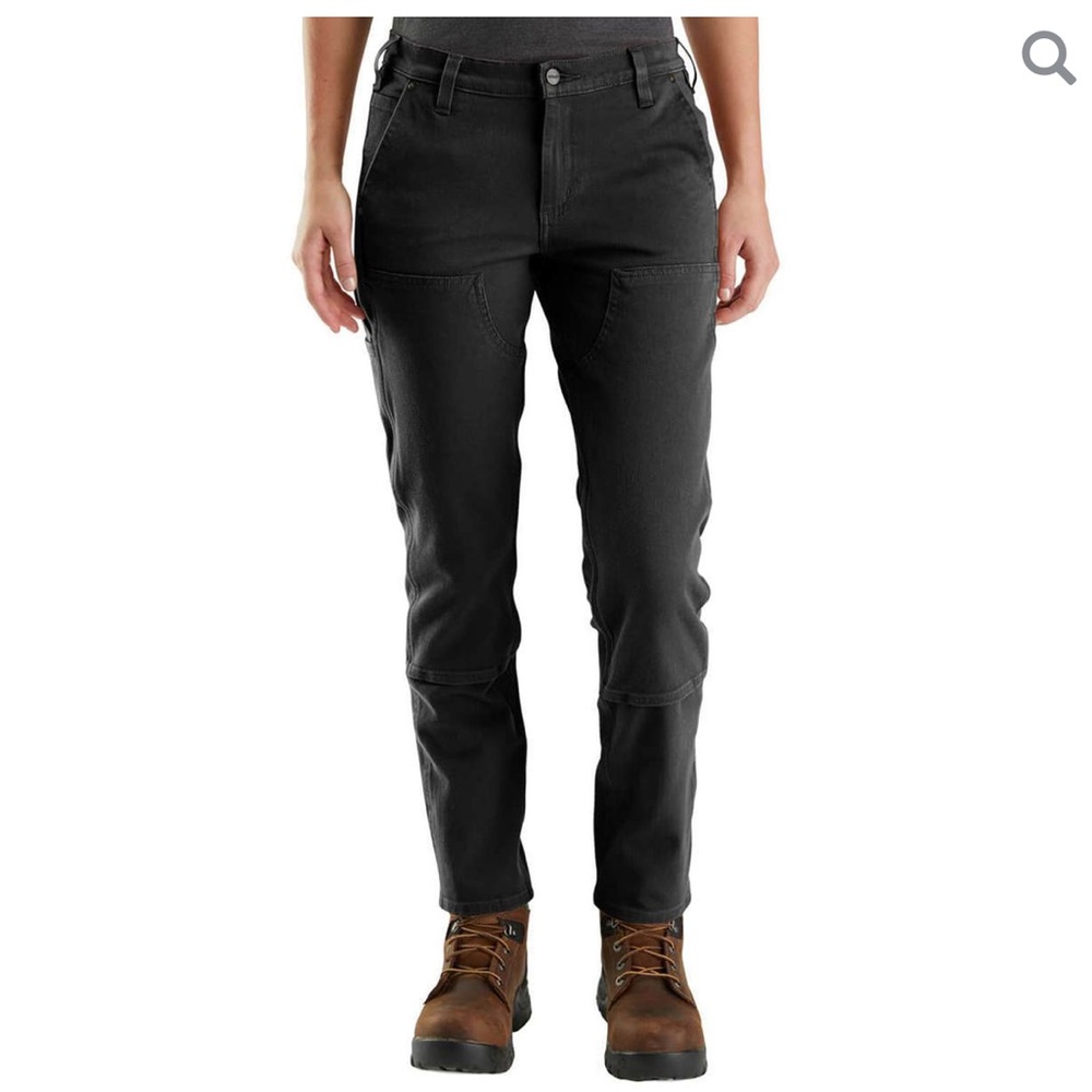 Carhartt Women's Twill Double Front Mid Rise Work Pants
